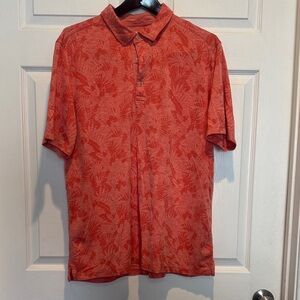 Tommy Bahama Red Tropical Polo Shirt